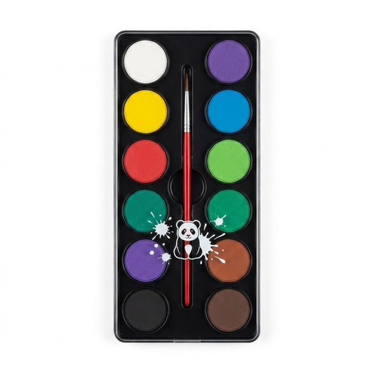Set acuarele 16 culori, cu pensula inclusa — 16 culori