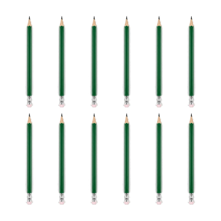 Set 12 creioane HB cu radiera