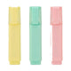 Set de 3 evidentiatoare pastel