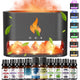 Difuzor de aromă cu sare himalayană 3 în 1, 250ml + 10 uleiuri - 1