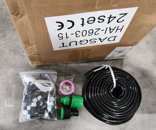 Kit Răcire Terasă cu Pulverizare tip Ceață pentru Zile Toride - 2