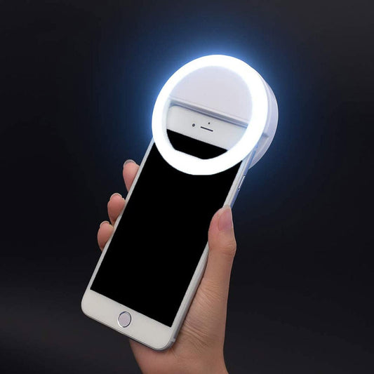 Lampa Ring Light Mini LED cu 4 Funcții și Alimentare USB - 1