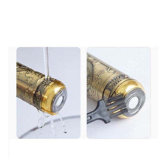Set Mașină de Tuns pentru Contur Barbă și Ras, Încărcare USB - 2