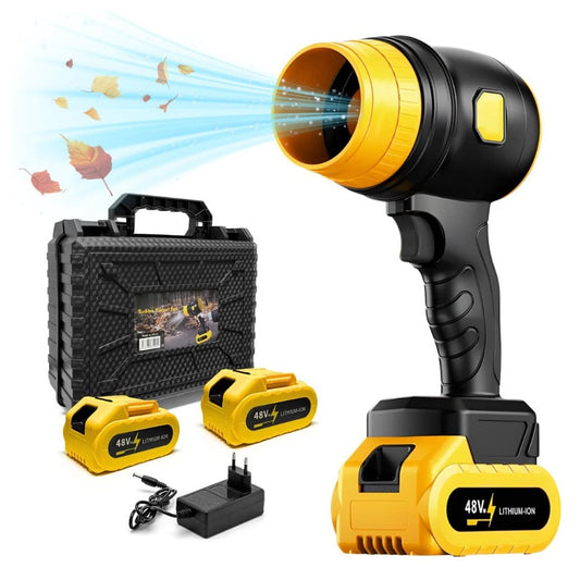 Suflantă portabilă cu acumulatori 48V, 34000 RPM (Include 2 Baterii) - 1