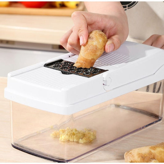 Tocător de Legume Multifuncțional 26 în 1 cu Lame din Oțel Inoxidabil - 2