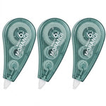 Set 3 benzi corectoare Bibaile Morandi, 6 m x 5 mm — Toate verzi