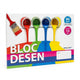 Bloc de desen, 10 file, 90 g/mp