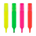 Set de 4 evidentiatoare neon