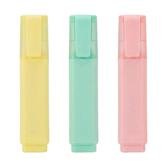 Set de 3 evidentiatoare pastel