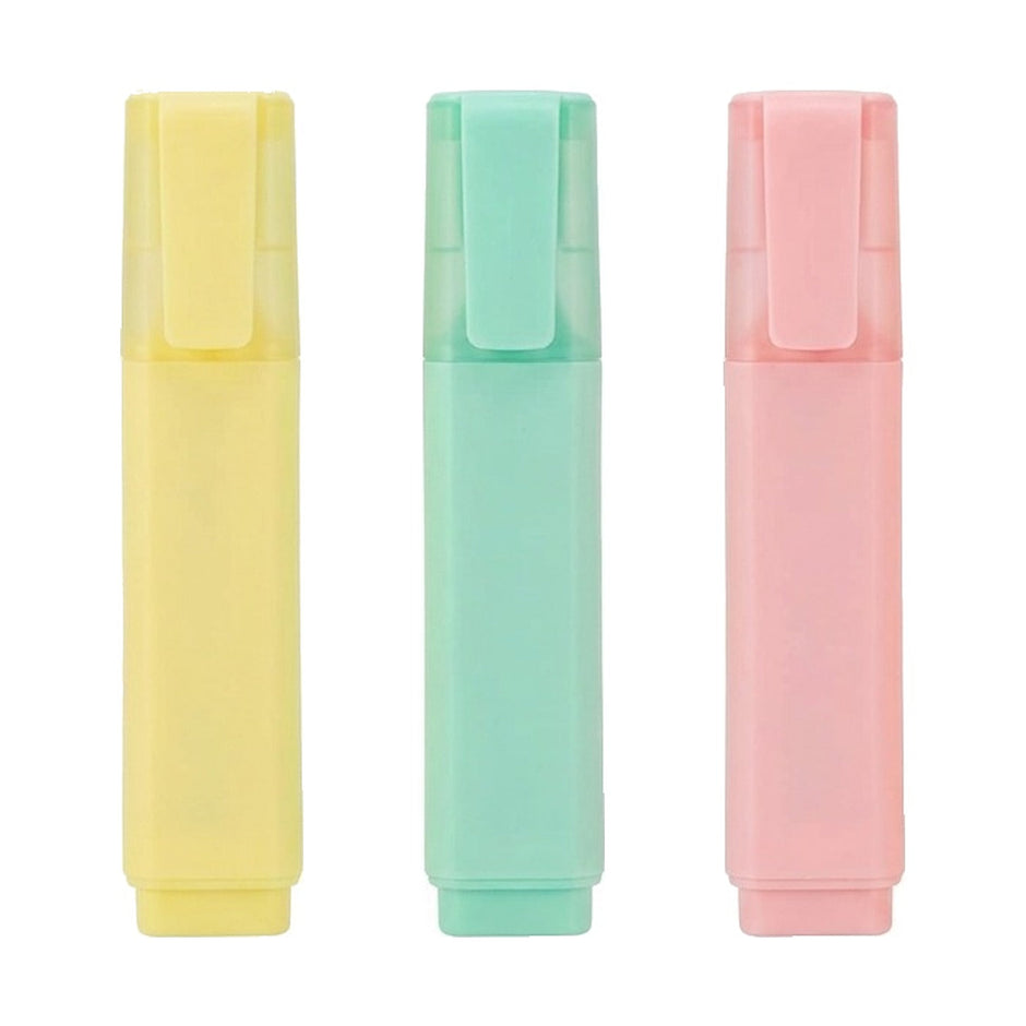 Set de 3 evidentiatoare pastel