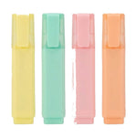 Set de 4 evidentiatoare pastel