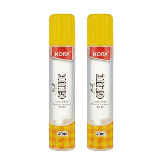 Lipici lichid transparent, 40 ml, cu varf aplicator — 2 bucati