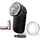 Aparat de curățat scame electric, 8800 rpm, Negru + 2 Baterii incluse