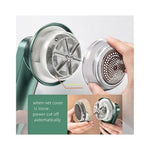 Aparat de curățat scame electric cu încărcare USB, Verde - 3