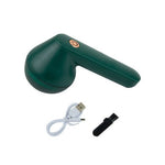 Aparat de curățat scame electric cu încărcare USB, Verde - 5