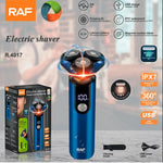 Aparat de ras electric cu 3 lame, motor 6300 RPM, rezistent la apă - 3