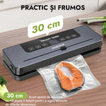 Aparat de Vidat și Sigilat Alimente, 5 Funcții, Cutter, 10 Pungi Incluse - 4