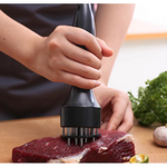 Aparat pentru fragezire carne, cu lame din oțel, reduce timpul de gătire - 3
