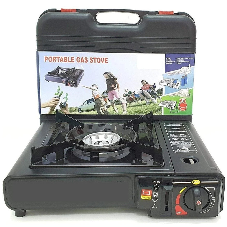 Aragaz Portabil pentru Camping cu Aprindere Piezo - 1