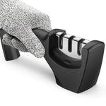 Ascuțitor Profesional Cuțite 3 în 1, Tungsten și Ceramică - 1
