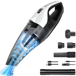 Aspirator de Mână Portabil Fără Fir, Filtru HEPA, 5500 Pa, Negru - 1