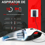 Aspirator de Mână Portabil Fără Fir, Filtru HEPA, 5500 Pa, Negru - 3