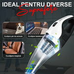 Aspirator de Mână Portabil Fără Fir, Filtru HEPA, 5500 Pa, Negru - 5