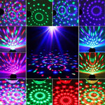 Bec Rotativ LED Disco E27, 3W, Cu Adaptor Priză Inclus - 5