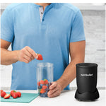 Blender pentru smoothie 900W cu 5 accesorii și cupe portabile, Negru - 5