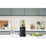Blender pentru smoothie 900W cu 5 accesorii și cupe portabile, Negru - 6