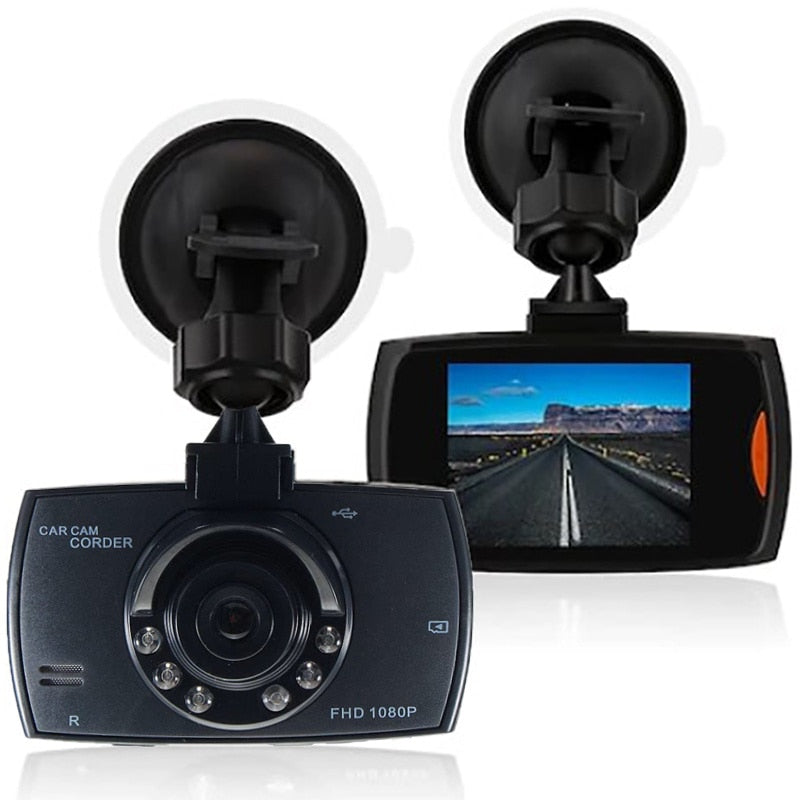 Cameră Auto DVR Full HD 1080P, Vedere Nocturnă, 140 Grade - 1
