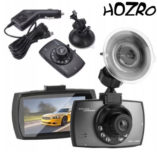 Cameră Auto DVR Full HD 1080P, Vedere Nocturnă, 140 Grade - 2
