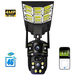 Cameră de Supraveghere cu Panou Solar 4G și Lampă LED 180W, PTZ, 4MP - 1