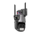 Cameră de Supraveghere Exterior Dual Lens, WiFi, Zoom 8X