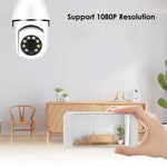 Cameră de supraveghere tip bec Full HD 1080P cu WiFi și Rotire 355° - 4