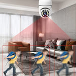 Cameră de supraveghere tip bec Full HD 1080P cu WiFi și Rotire 355° - 6