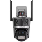 Cameră de Supraveghere Wireless 16MP 6K+ Rotativă de Exterior - 1