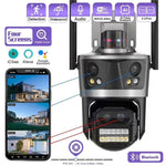 Cameră de Supraveghere Wireless 16MP 6K+ Rotativă de Exterior - 2
