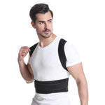 Corset Pentru Corectarea Coloanei, Reglabil, Talie 80-110 cm, Negru - 2