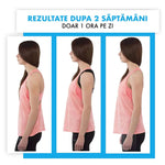 Corset Pentru Corectarea Coloanei, Reglabil, Talie 80-110 cm, Negru - 4