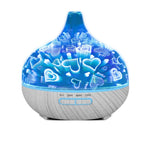 Difuzor Aromaterapie Ultrasonic 400ml, Efect 3D și 7 Culori LED - 1