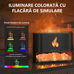 Difuzor de aromă cu sare himalayană 3 în 1, 250ml + 10 uleiuri - 4
