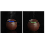 Difuzor și umidificator ultrasonic aromaterapie Wenge, LED, 9.5 cm - 6
