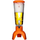Dispenser Băuturi cu Boxă Bluetooth și LED, 3L, Portocaliu