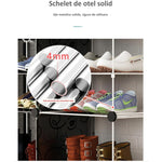 Dulap Modular Camera Copii, Model Castel Roz, 3 Rafturi, 111x37x37 cm - 4