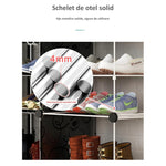 Dulap Pentru Camera Copii, 3 Compartimente, Multicolor, 37x37x111cm - 3