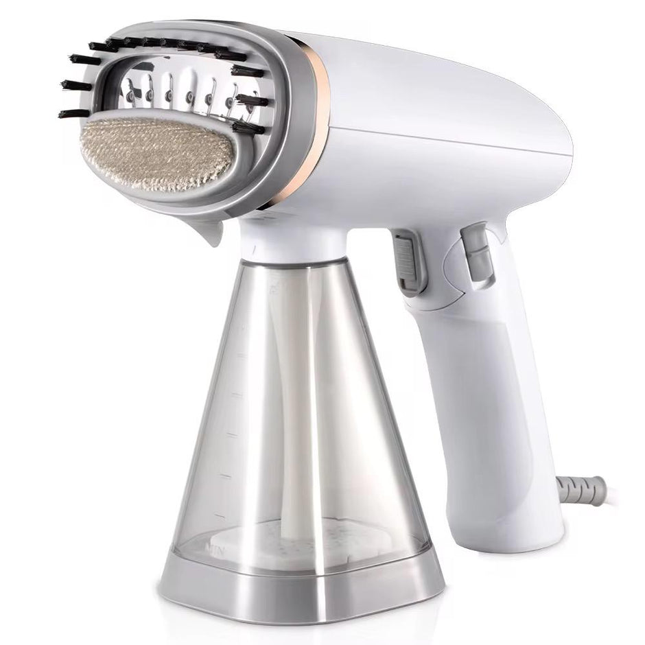 Fier de călcat vertical cu aburi pentru haine, 240 ml, Alb - 1