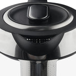 Fierbător de apă cu filtru pentru ceai, Inox, 2200W, 2L - 6