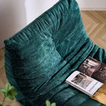 Fotoliu din Spumă pentru Relaxare, Verde, Fără Asamblare, 87x100x70 cm - 3