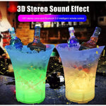 Frapieră inteligentă cu boxă Bluetooth și lumini RGB, 7L - 4